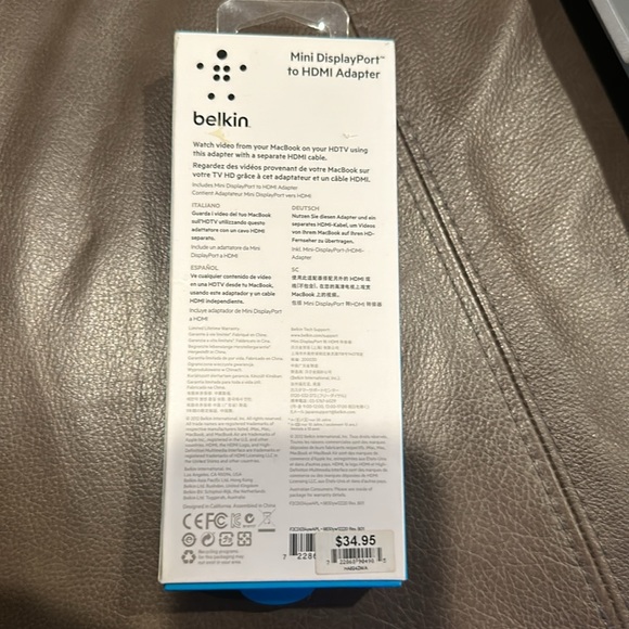 BELKIN mini DisplayPort to HDMI adapter - Picture 2 of 3